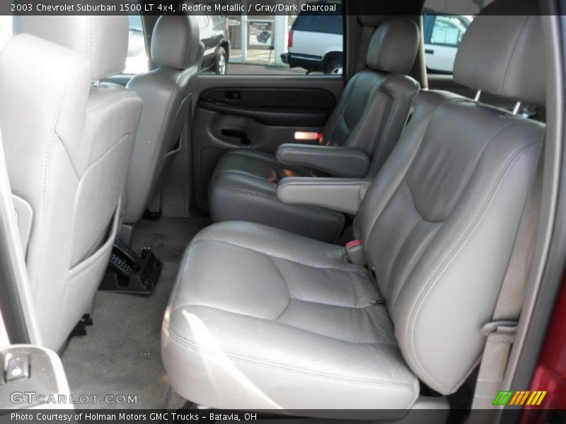 Redfire Metallic / Gray/Dark Charcoal 2003 Chevrolet Suburban 1500 LT 4x4