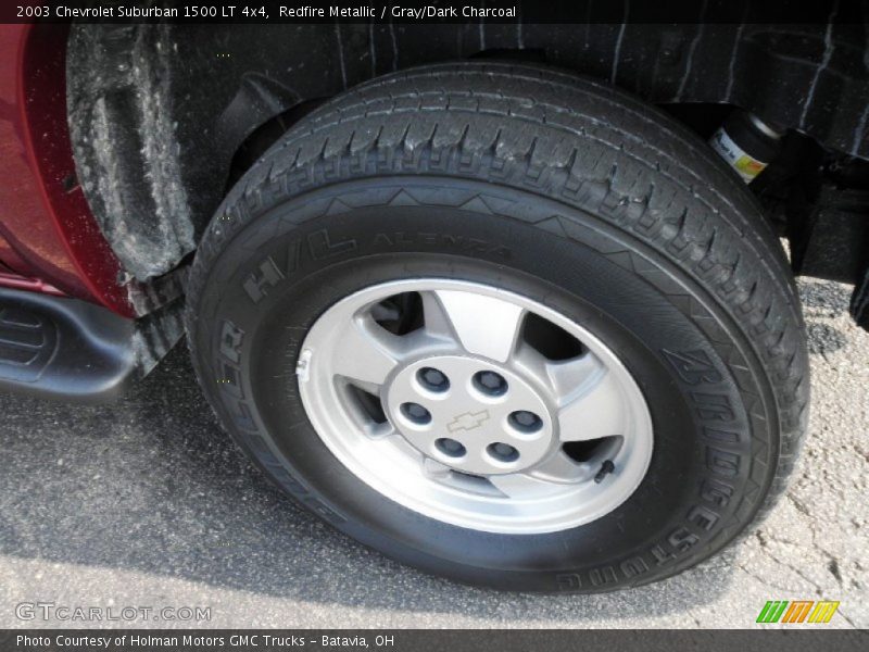 Redfire Metallic / Gray/Dark Charcoal 2003 Chevrolet Suburban 1500 LT 4x4