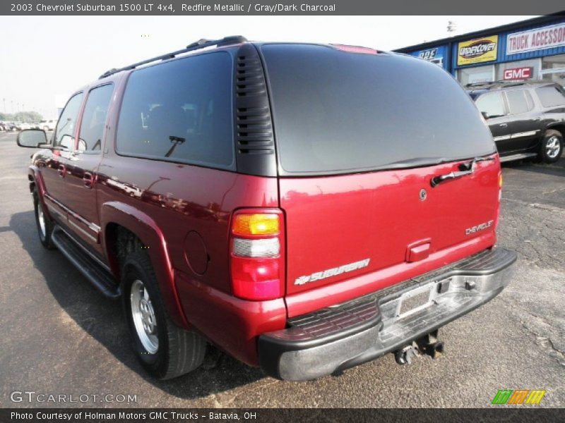 Redfire Metallic / Gray/Dark Charcoal 2003 Chevrolet Suburban 1500 LT 4x4