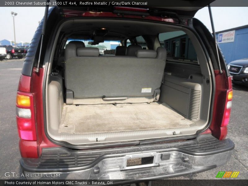 Redfire Metallic / Gray/Dark Charcoal 2003 Chevrolet Suburban 1500 LT 4x4