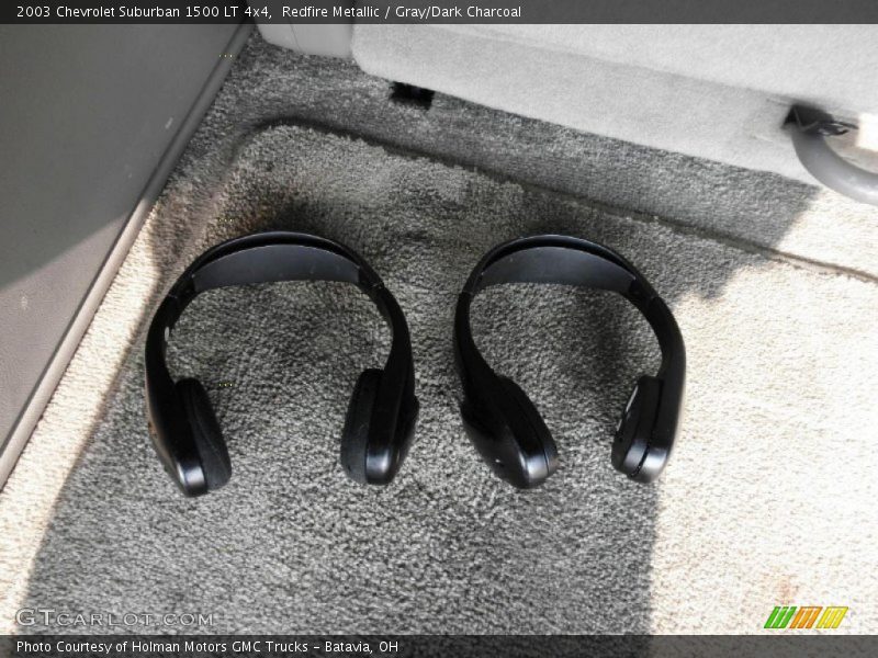 Redfire Metallic / Gray/Dark Charcoal 2003 Chevrolet Suburban 1500 LT 4x4