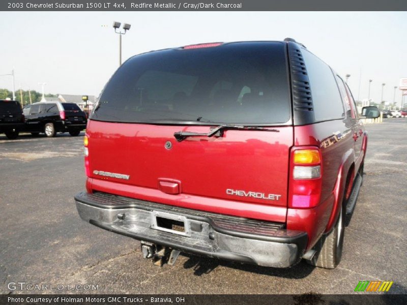Redfire Metallic / Gray/Dark Charcoal 2003 Chevrolet Suburban 1500 LT 4x4