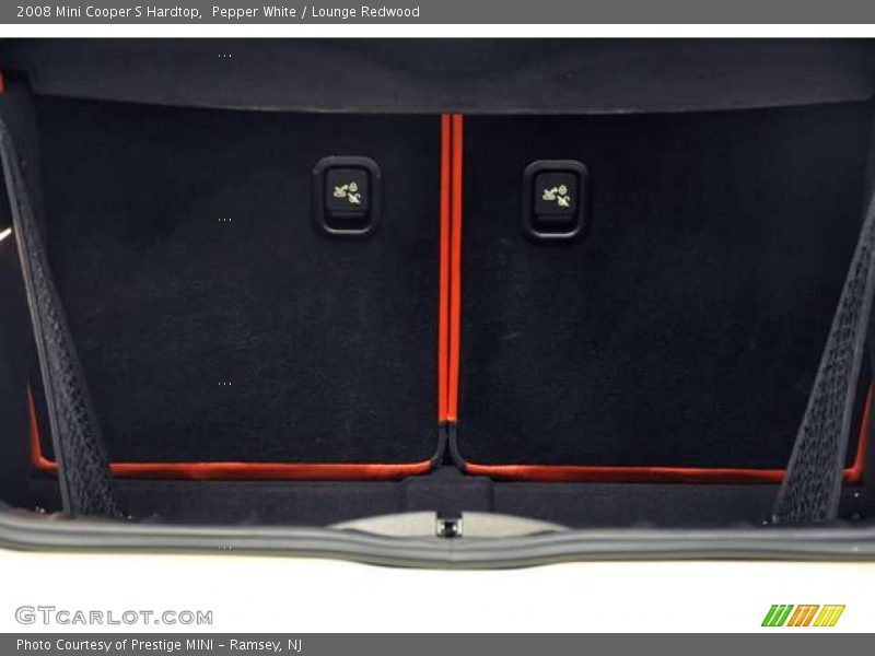 Pepper White / Lounge Redwood 2008 Mini Cooper S Hardtop