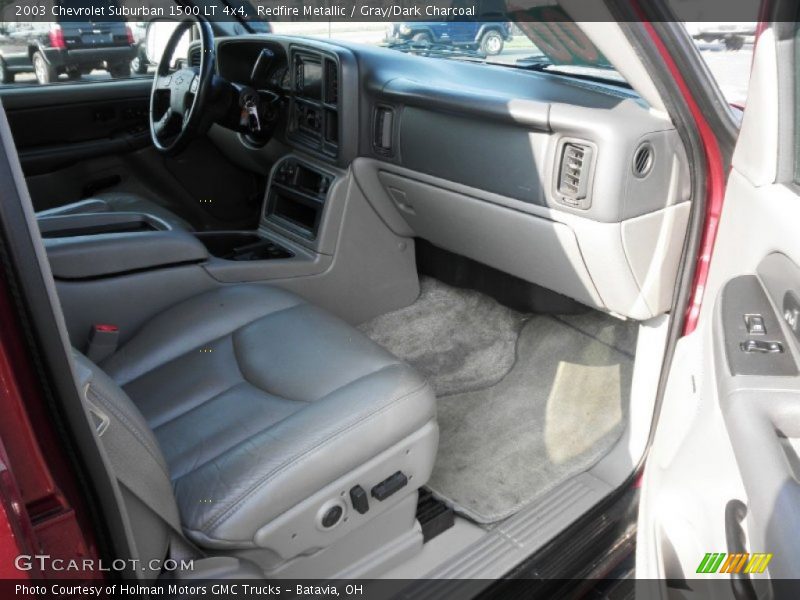 Redfire Metallic / Gray/Dark Charcoal 2003 Chevrolet Suburban 1500 LT 4x4