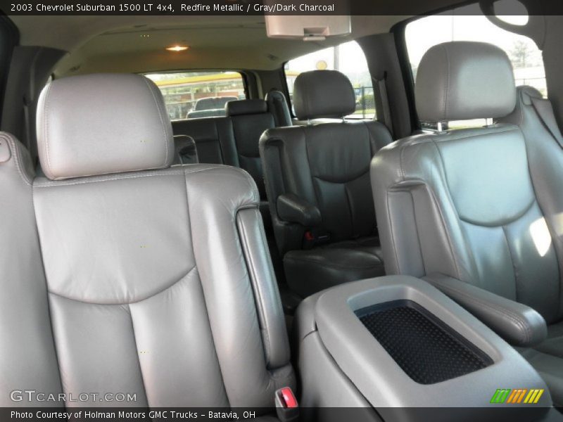 Redfire Metallic / Gray/Dark Charcoal 2003 Chevrolet Suburban 1500 LT 4x4