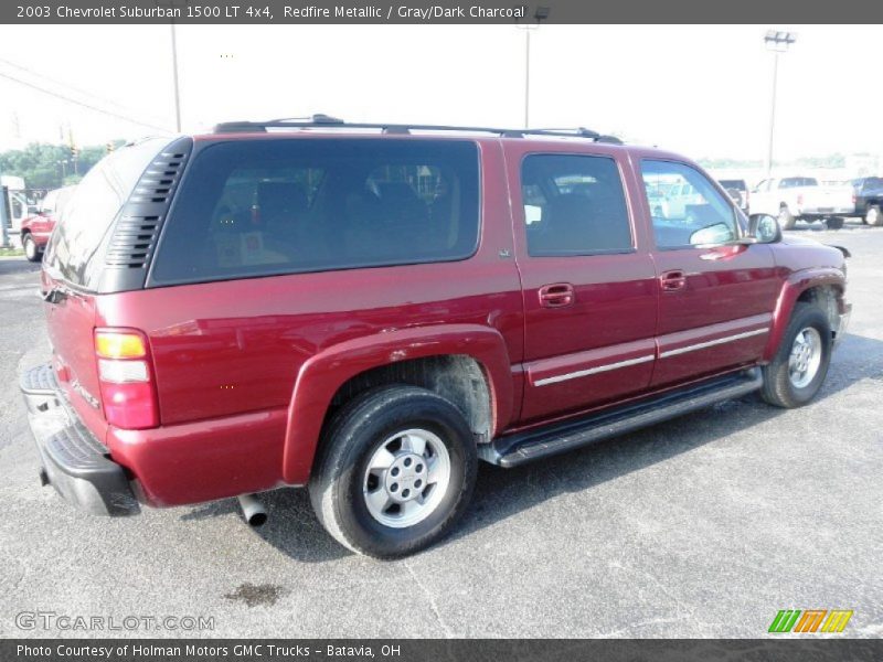 Redfire Metallic / Gray/Dark Charcoal 2003 Chevrolet Suburban 1500 LT 4x4