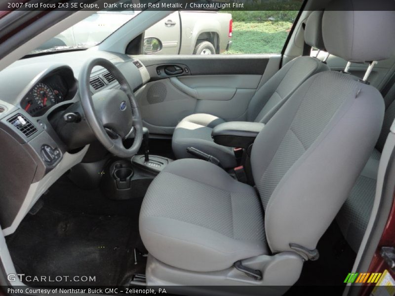  2007 Focus ZX3 SE Coupe Charcoal/Light Flint Interior