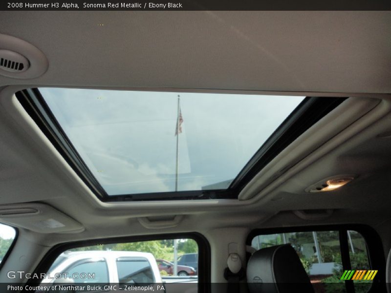 Sonoma Red Metallic / Ebony Black 2008 Hummer H3 Alpha