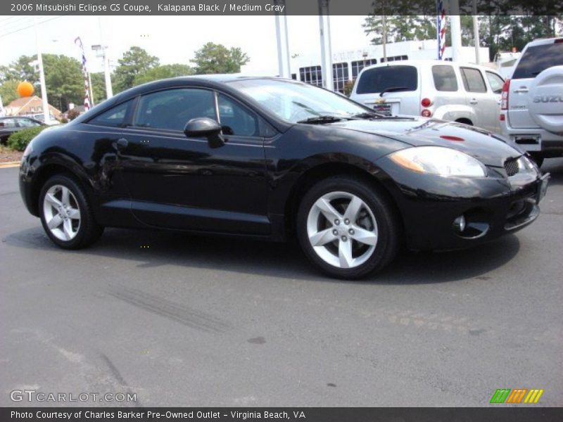 Kalapana Black / Medium Gray 2006 Mitsubishi Eclipse GS Coupe