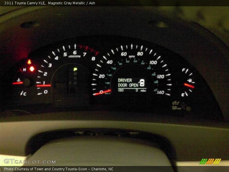 Magnetic Gray Metallic / Ash 2011 Toyota Camry XLE