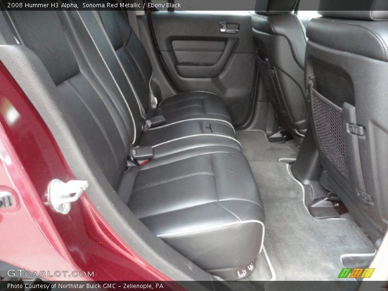 Sonoma Red Metallic / Ebony Black 2008 Hummer H3 Alpha
