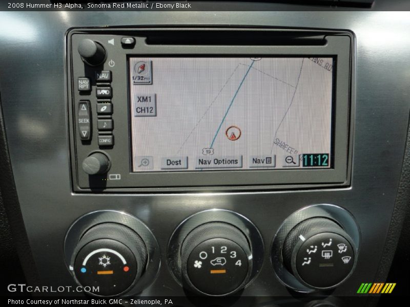 Sonoma Red Metallic / Ebony Black 2008 Hummer H3 Alpha