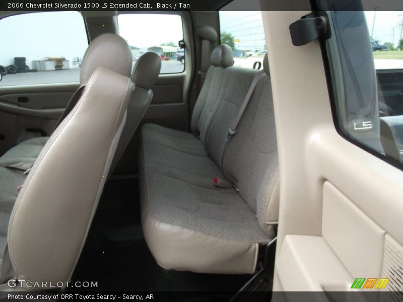 Black / Tan 2006 Chevrolet Silverado 1500 LS Extended Cab