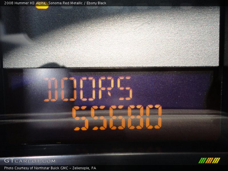 Sonoma Red Metallic / Ebony Black 2008 Hummer H3 Alpha