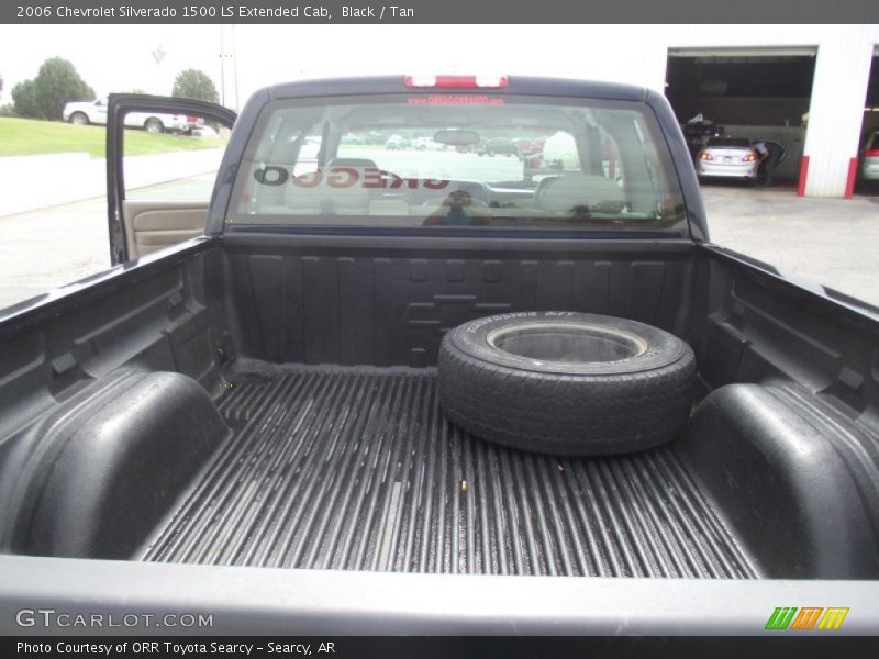 Black / Tan 2006 Chevrolet Silverado 1500 LS Extended Cab