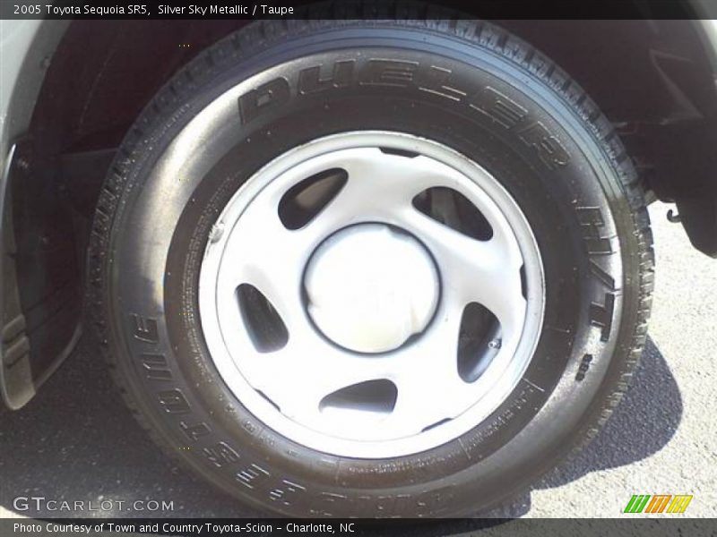 Silver Sky Metallic / Taupe 2005 Toyota Sequoia SR5
