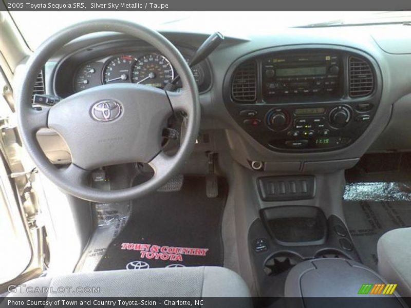 Silver Sky Metallic / Taupe 2005 Toyota Sequoia SR5