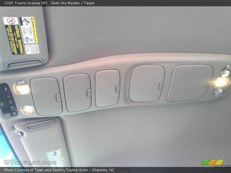 Silver Sky Metallic / Taupe 2005 Toyota Sequoia SR5