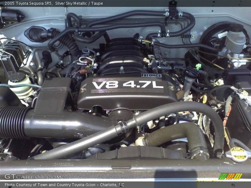 Silver Sky Metallic / Taupe 2005 Toyota Sequoia SR5