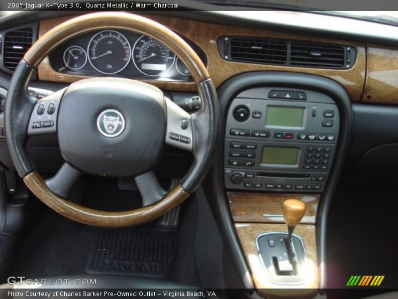 Quartz Metallic / Warm Charcoal 2005 Jaguar X-Type 3.0