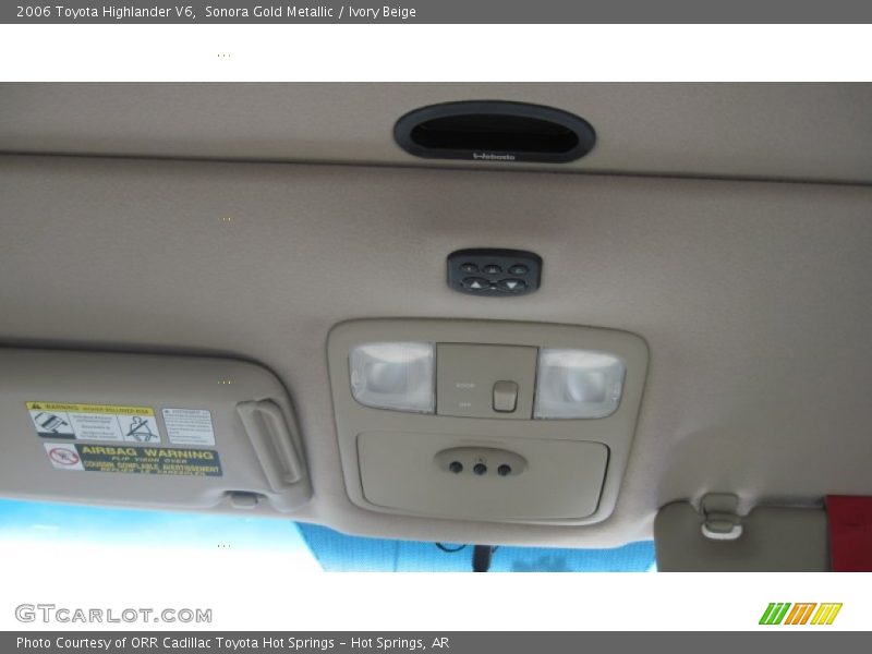 Sonora Gold Metallic / Ivory Beige 2006 Toyota Highlander V6