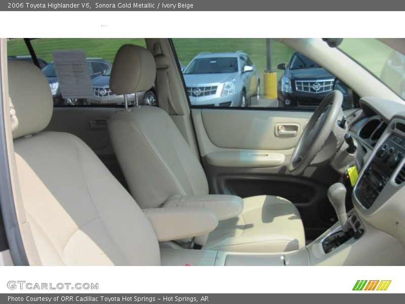 Sonora Gold Metallic / Ivory Beige 2006 Toyota Highlander V6