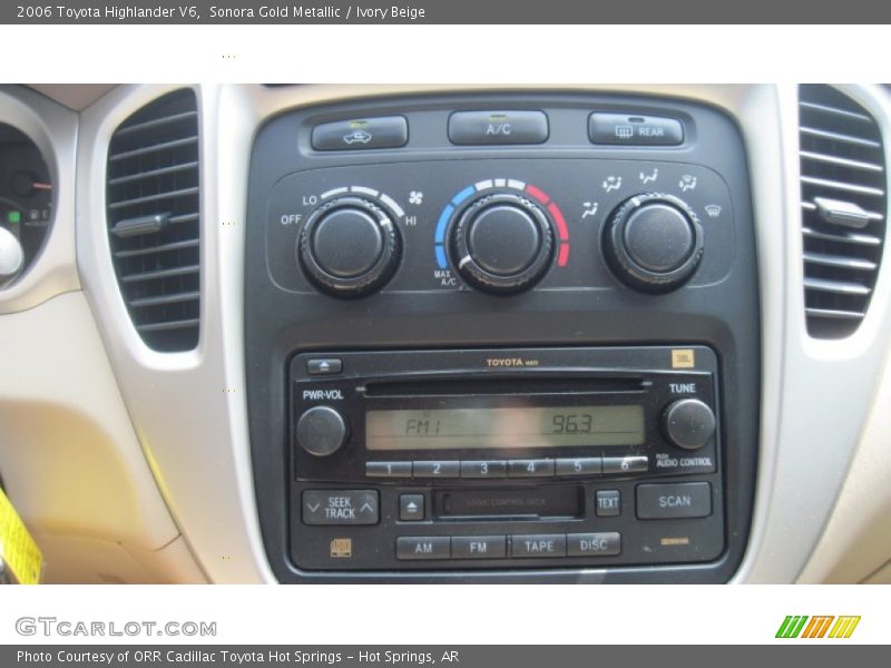 Sonora Gold Metallic / Ivory Beige 2006 Toyota Highlander V6