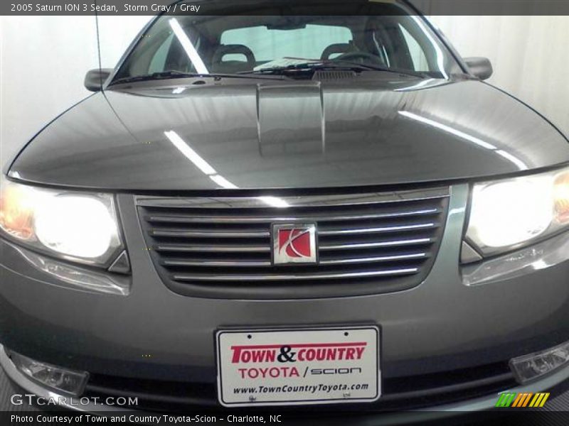 Storm Gray / Gray 2005 Saturn ION 3 Sedan