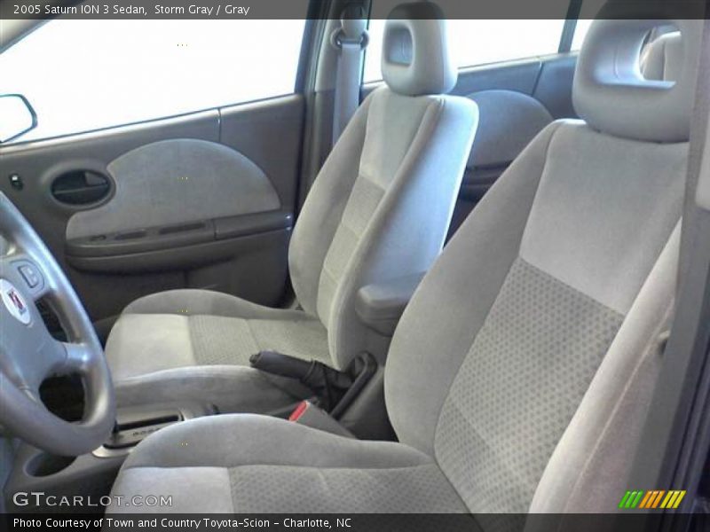  2005 ION 3 Sedan Gray Interior