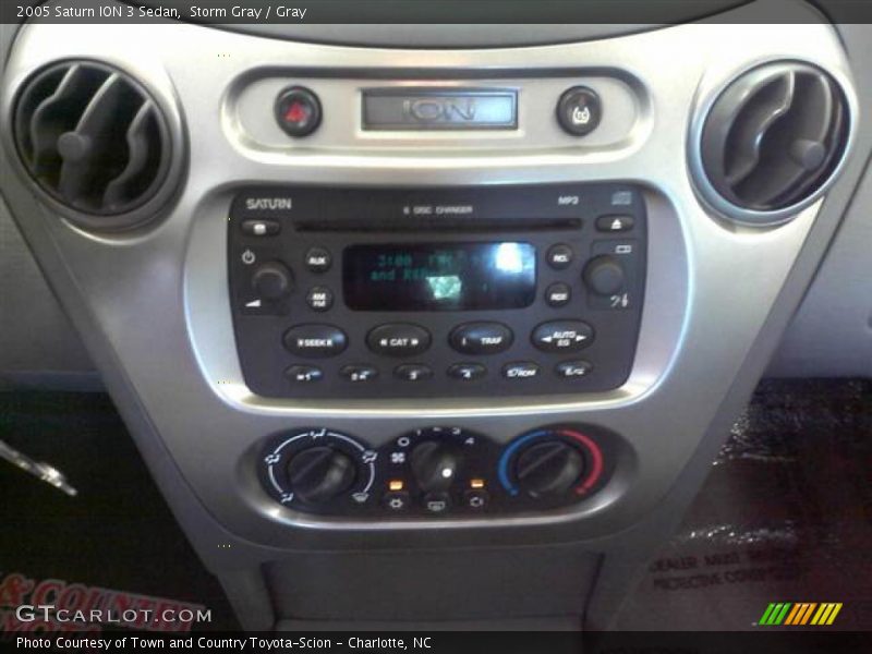 Storm Gray / Gray 2005 Saturn ION 3 Sedan