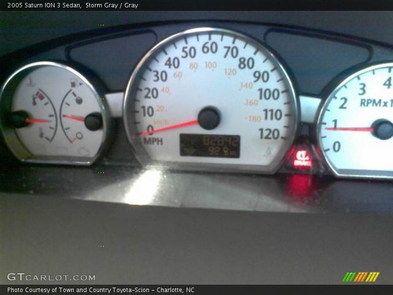 Storm Gray / Gray 2005 Saturn ION 3 Sedan
