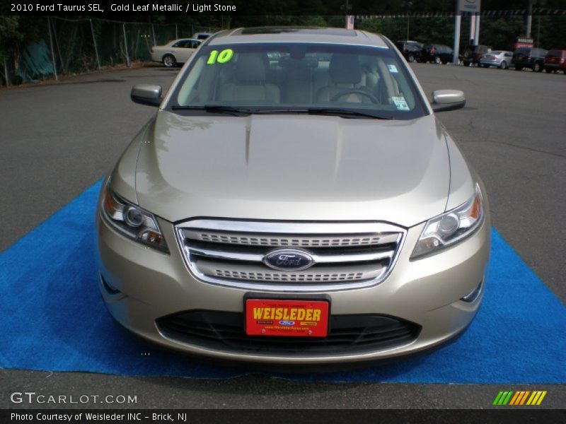 Gold Leaf Metallic / Light Stone 2010 Ford Taurus SEL