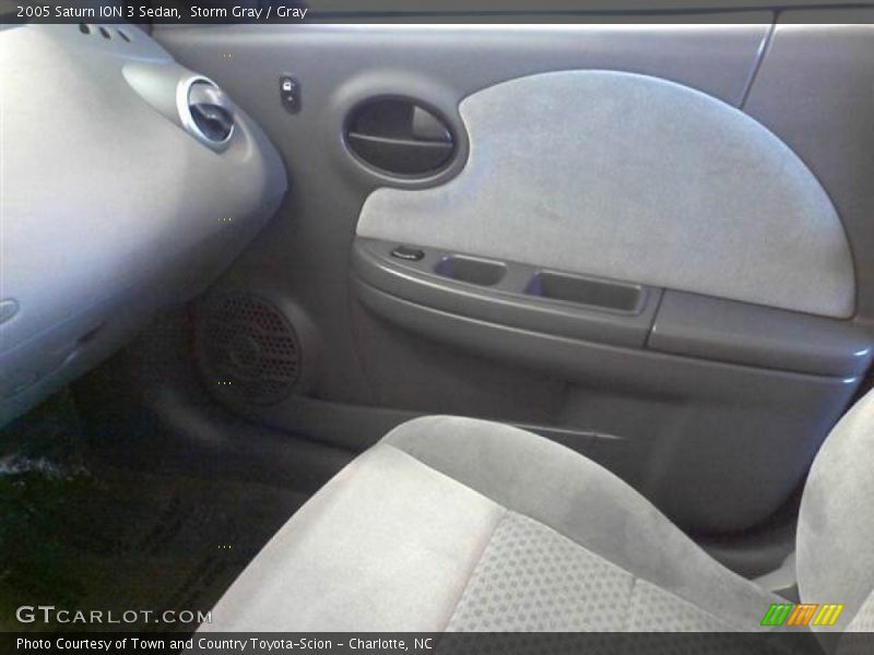 Storm Gray / Gray 2005 Saturn ION 3 Sedan