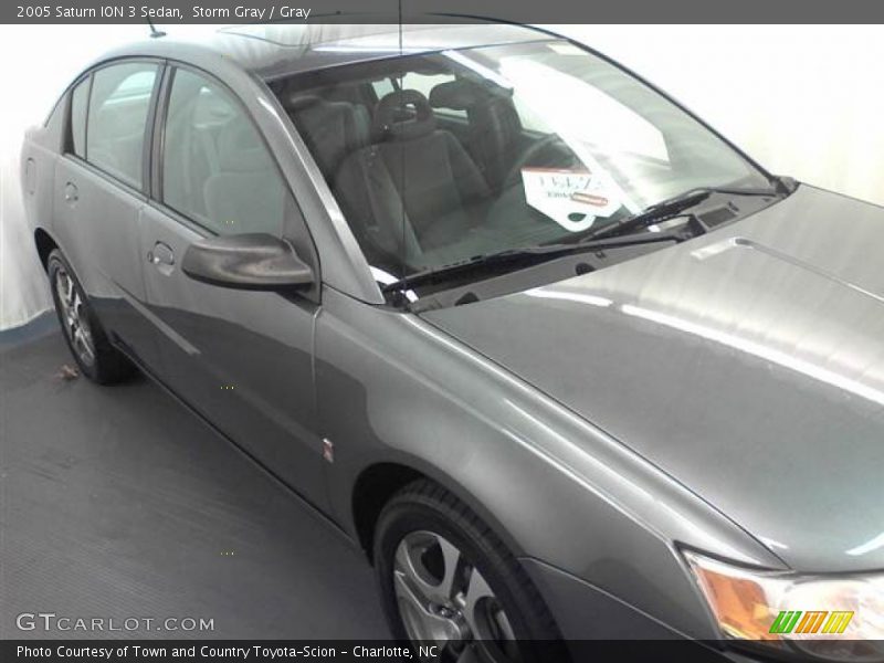 Storm Gray / Gray 2005 Saturn ION 3 Sedan