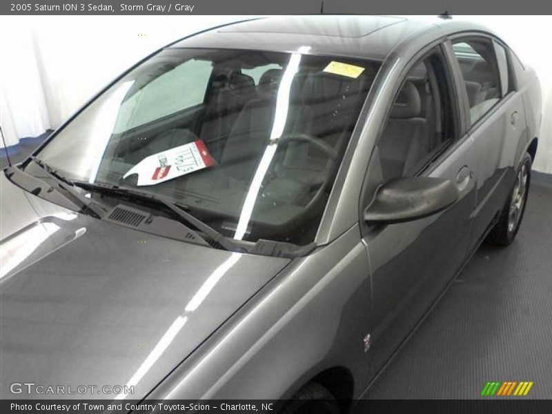 Storm Gray / Gray 2005 Saturn ION 3 Sedan