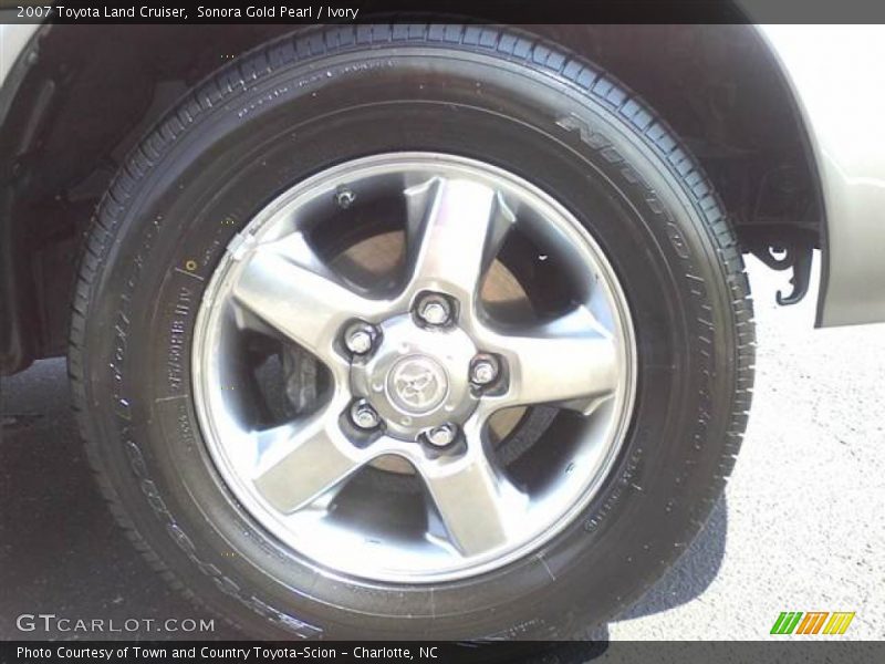 Sonora Gold Pearl / Ivory 2007 Toyota Land Cruiser