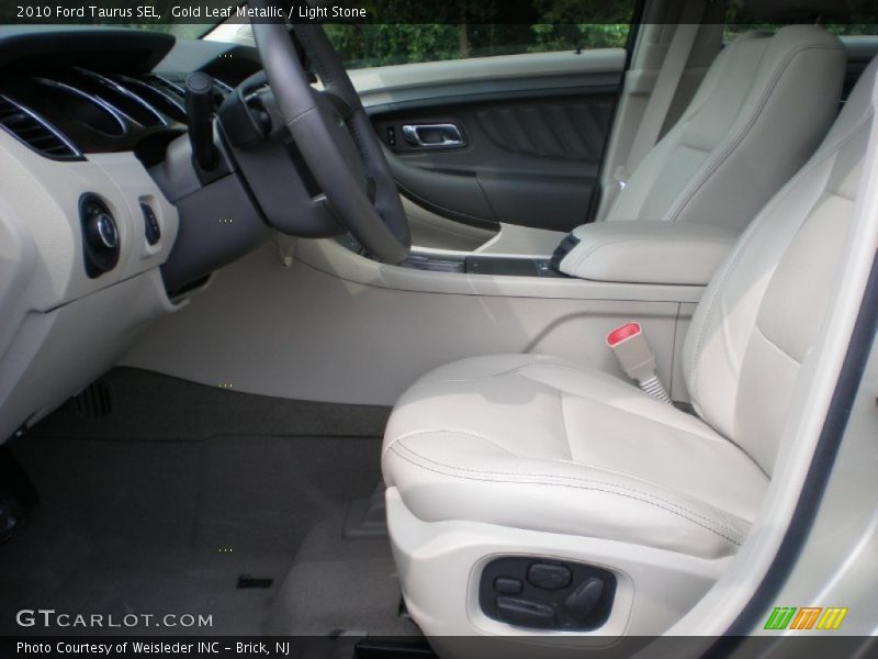 Gold Leaf Metallic / Light Stone 2010 Ford Taurus SEL