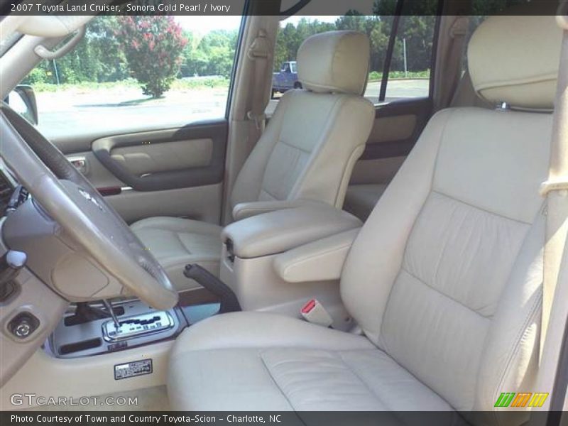 Sonora Gold Pearl / Ivory 2007 Toyota Land Cruiser