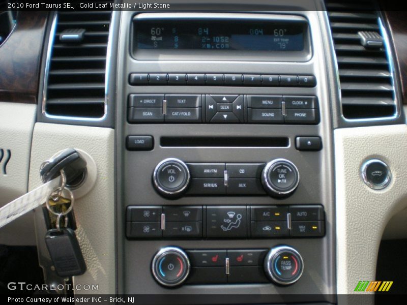 Gold Leaf Metallic / Light Stone 2010 Ford Taurus SEL