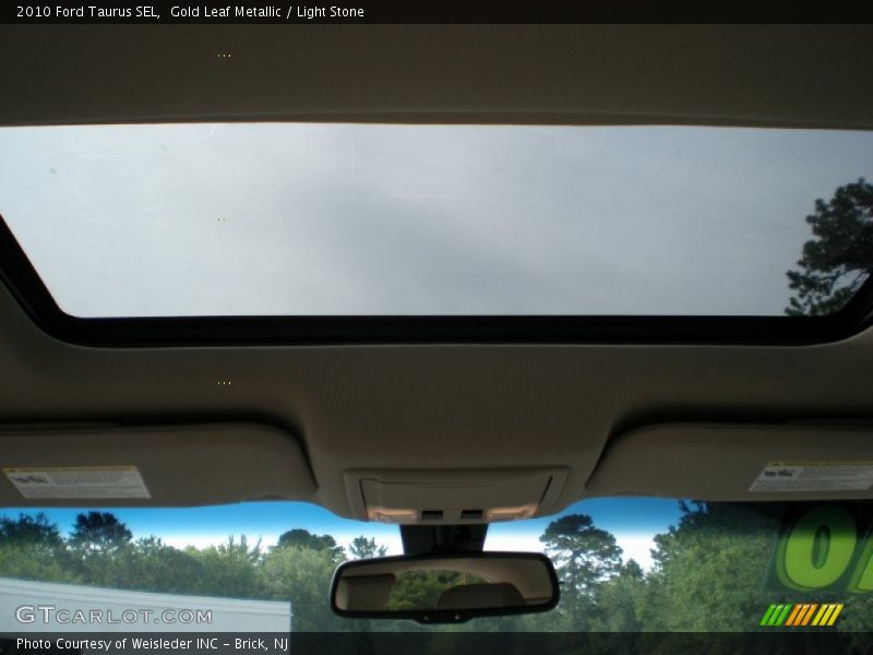Gold Leaf Metallic / Light Stone 2010 Ford Taurus SEL
