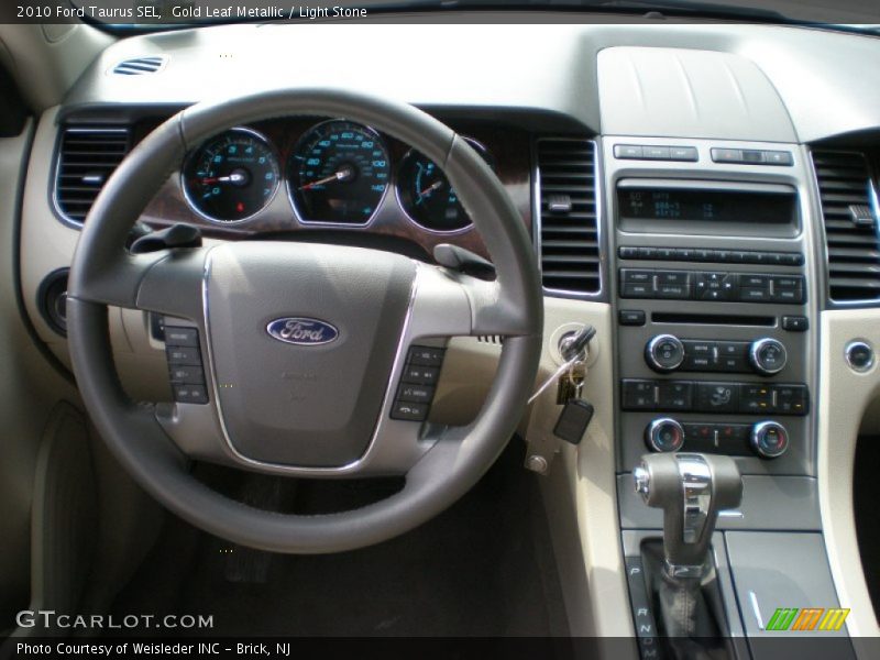 Gold Leaf Metallic / Light Stone 2010 Ford Taurus SEL