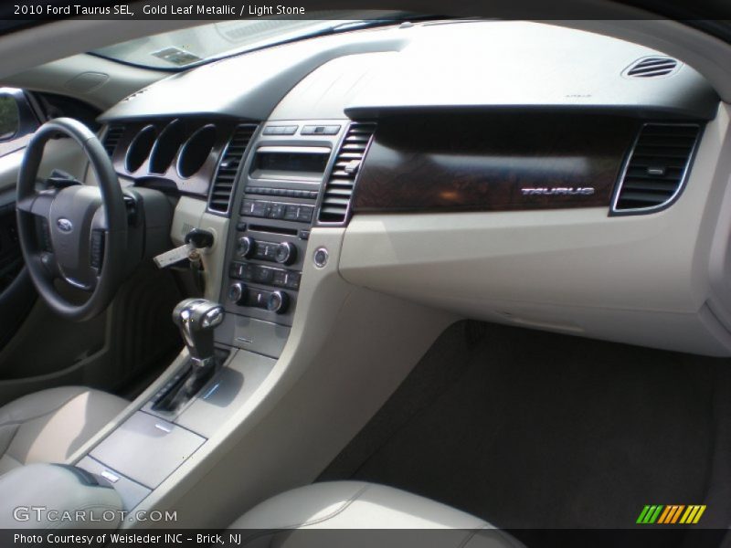 Gold Leaf Metallic / Light Stone 2010 Ford Taurus SEL