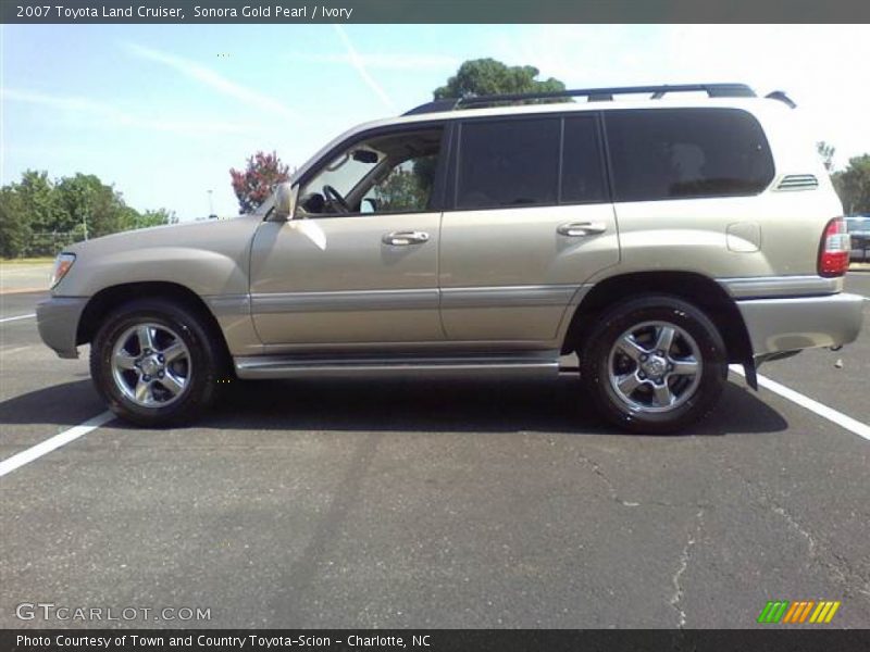 Sonora Gold Pearl / Ivory 2007 Toyota Land Cruiser