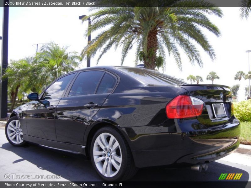 Jet Black / Black 2006 BMW 3 Series 325i Sedan