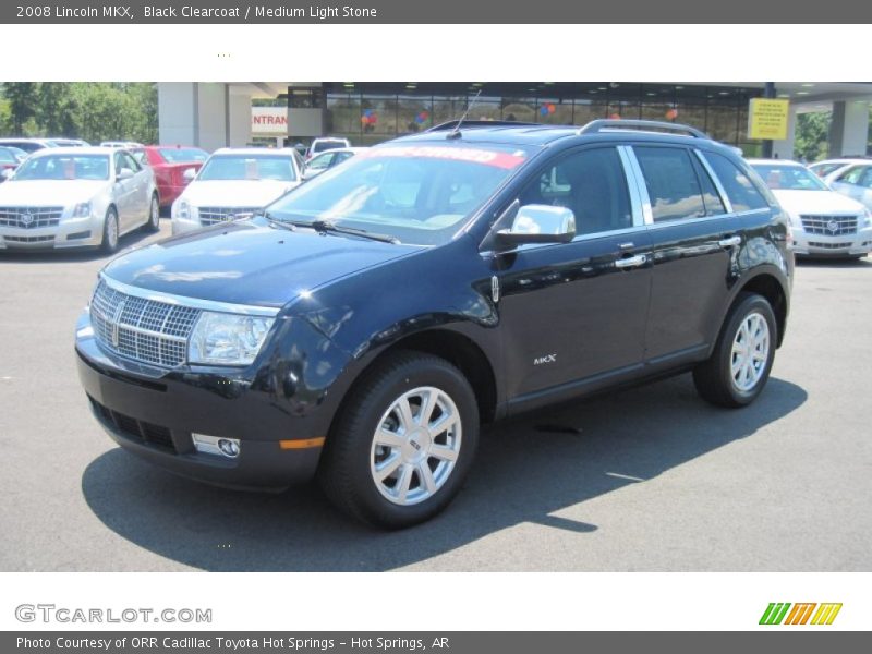 Black Clearcoat / Medium Light Stone 2008 Lincoln MKX