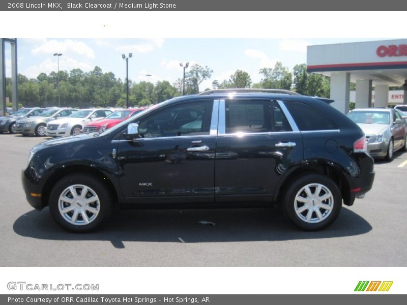 Black Clearcoat / Medium Light Stone 2008 Lincoln MKX