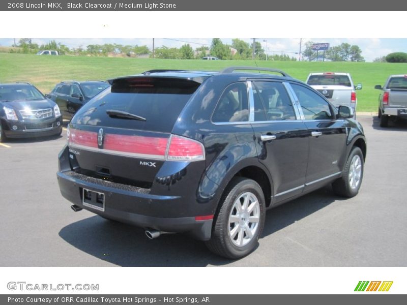 Black Clearcoat / Medium Light Stone 2008 Lincoln MKX
