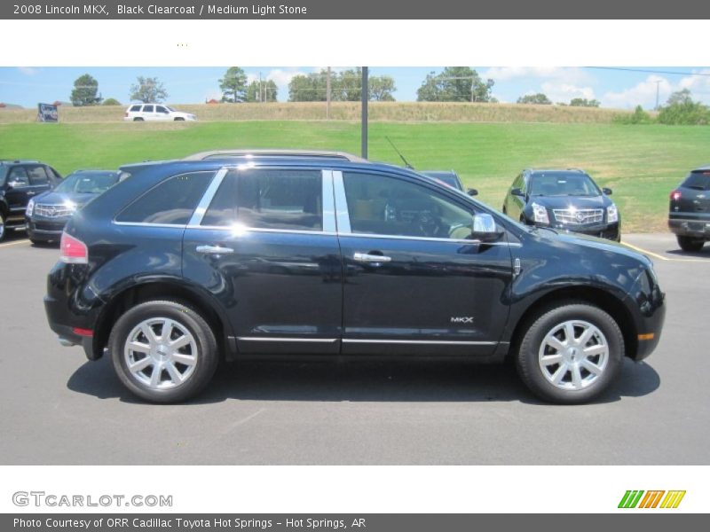 Black Clearcoat / Medium Light Stone 2008 Lincoln MKX