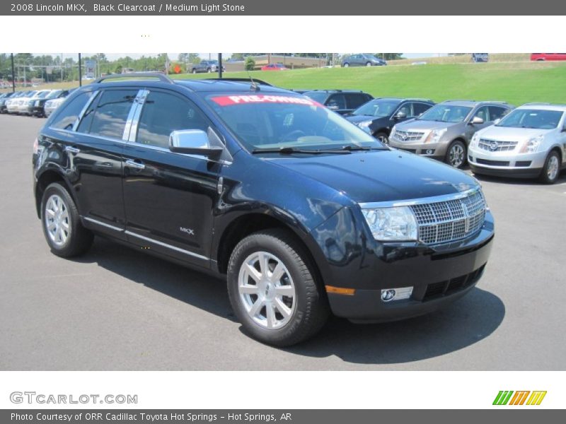 Black Clearcoat / Medium Light Stone 2008 Lincoln MKX