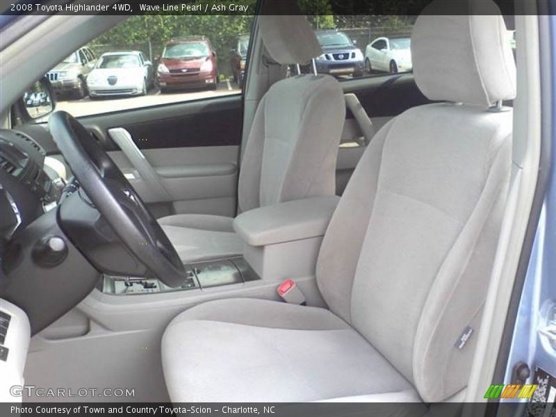 Wave Line Pearl / Ash Gray 2008 Toyota Highlander 4WD